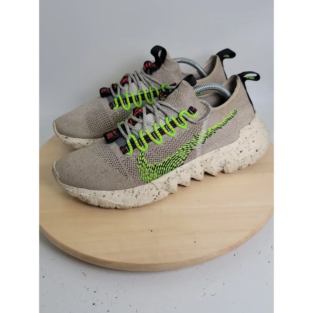 Nike Space Hippie 01 Electric Green Mens 10.5 DJ3056-004 Shoes Sneakers